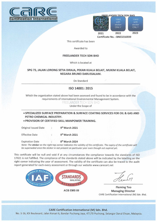 ISO 14001 2015